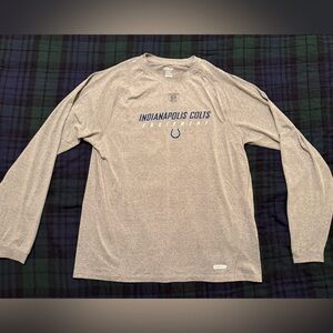 Reebok Indianapolis Colts Gray Athletic Shirt